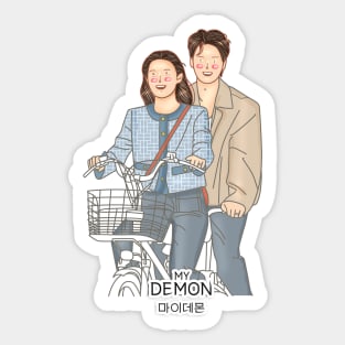 My Demon K-Drama Art Sticker